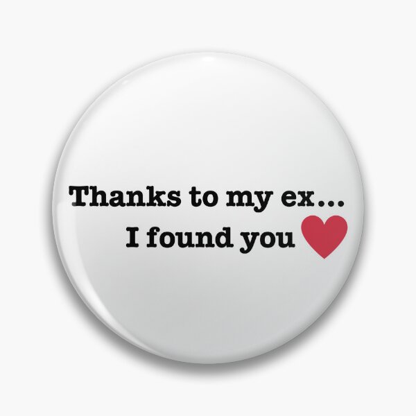Item preview, Thanks to My Ex - Romantic Love Quote Design designed and sold by UTkiKK.