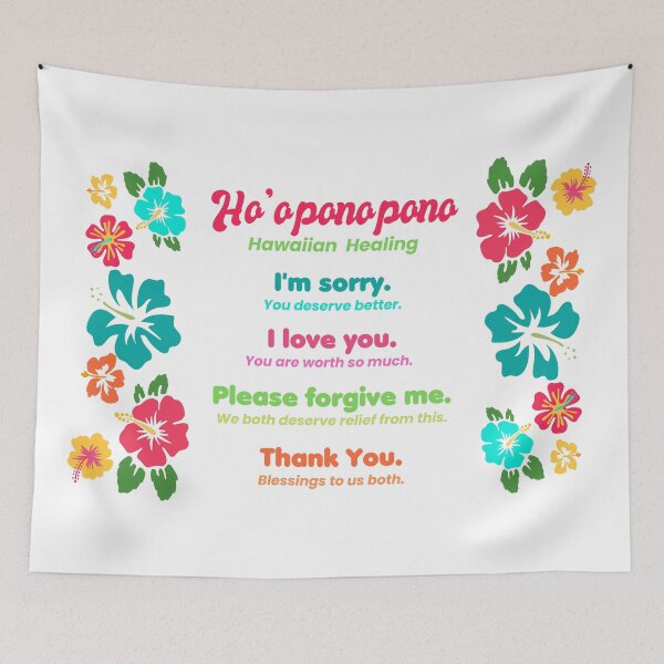 Item preview, Hawaiian Prayer Ho'oponopono-Healing designed and sold by H3designs.
