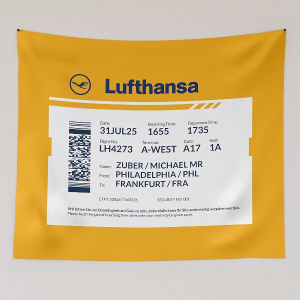 Item preview, Boarding Pass 5748x5748 ZMM designed and sold by twgcrazy.