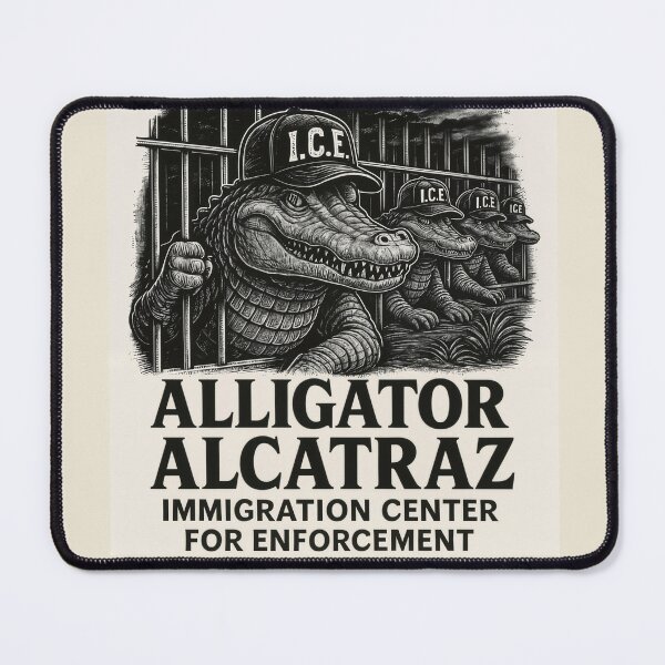Item preview, Alligator Alcatraz - ICE designed and sold by PoliticalArtist.