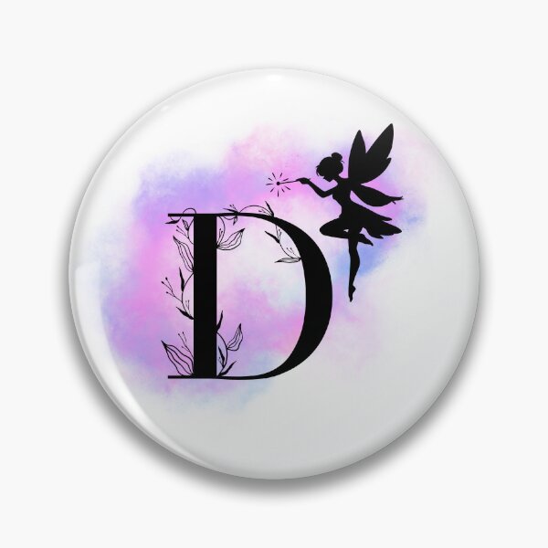 Item preview, Letter D – Dreamy Fairy Alphabet on Night Sky designed and sold by Lunaria Arts.
