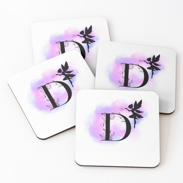 Item preview, Letter D – Dreamy Fairy Alphabet on Night Sky designed and sold by Lunaria Arts.