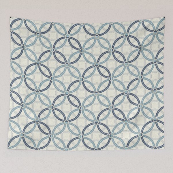 Item preview, Nautical Interlocking Rings Seamless Pattern. designed and sold by RGShirtWorks.
