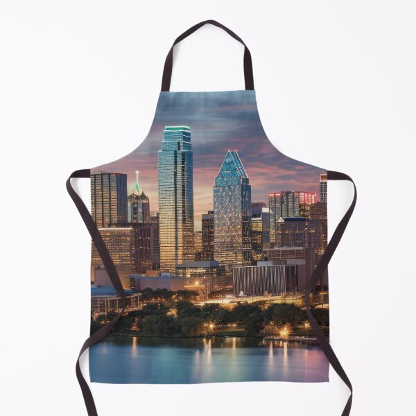 Item preview, Bustling city skyline designed and sold by Made-by-Gus.