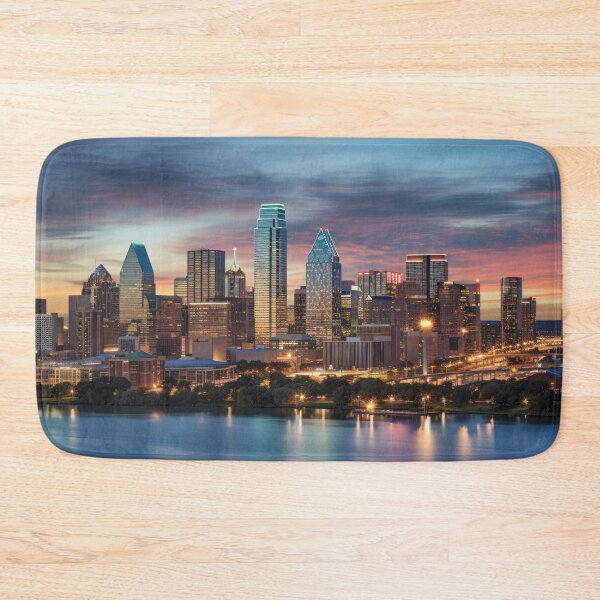 Item preview, Bustling city skyline designed and sold by Made-by-Gus.