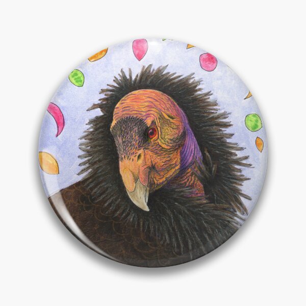 Item preview, California Condor with Whimsical Celestial Bodies designed and sold by paperbirdstudio.