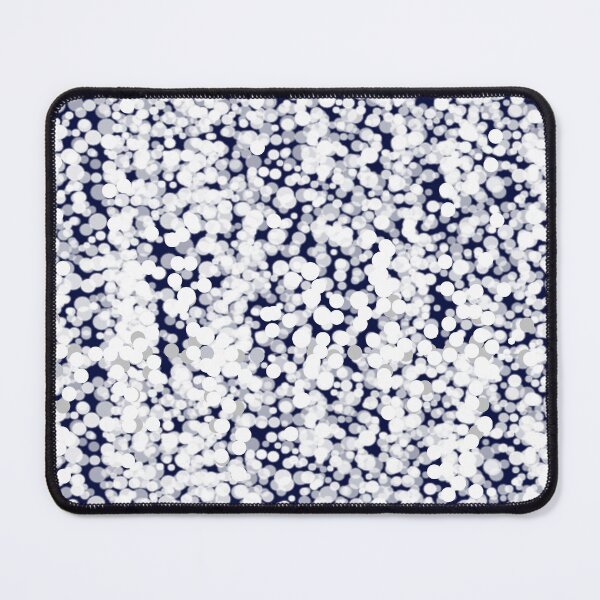 Item preview, Scattered White Dots on Dark Blue designed and sold by Quennie Bacol Artwork.