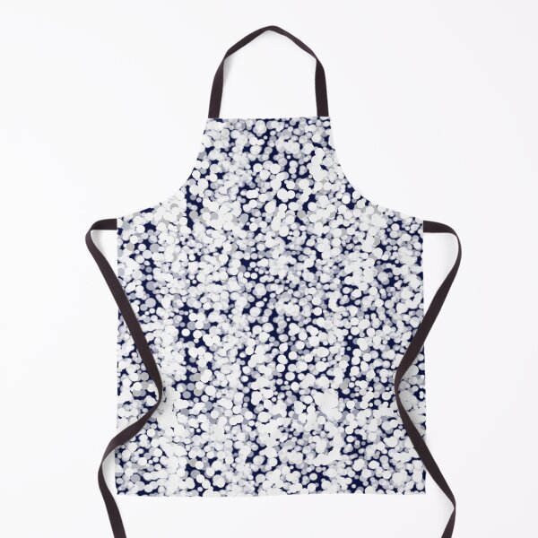 Item preview, Scattered White Dots on Dark Blue designed and sold by Quennie Bacol Artwork.