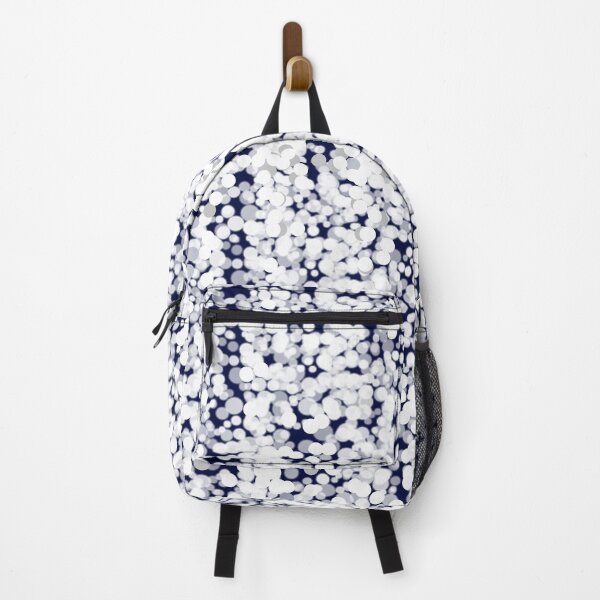 Item preview, Scattered White Dots on Dark Blue designed and sold by Quennie Bacol Artwork.