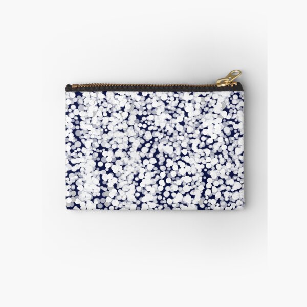 Item preview, Scattered White Dots on Dark Blue designed and sold by Quennie Bacol Artwork.