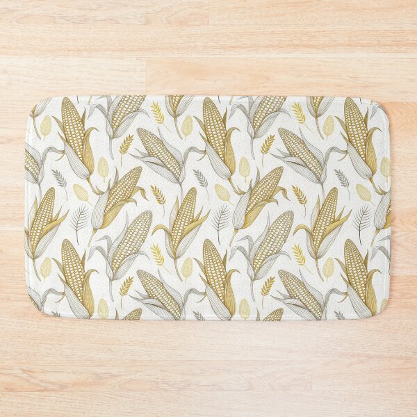 Item preview, Golden Corn Cobs and Grain Seamless Pattern. designed and sold by RGShirtWorks.