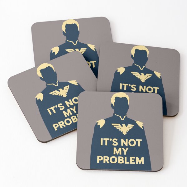 Item preview, Corrupt Hero – Sarcastic Quote & Bold Silhouette designed and sold by LoomisDreams.