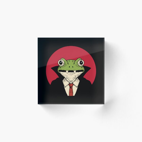 Artikelvorschau, Frosch Dracula entworfen und verkauft von TOYFACE.