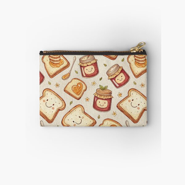 Item preview, Happy Toast and Jam Seamless Pattern. designed and sold by ML-Media.