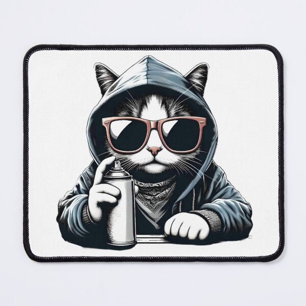 Item preview, Graffiti Cat – Funky Urban Animal designed and sold by FunkyFauna.
