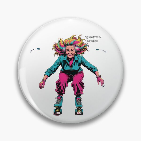 Item preview, Age Is Just a Number – Color, Motion & Power designed and sold by dotitoko.