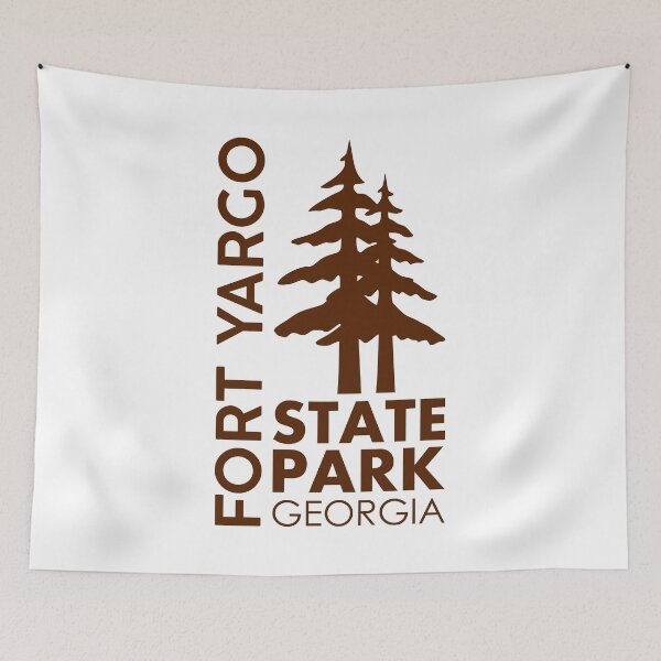 Item preview, Fort Yargo State Park Georgia Pines designed and sold by bivenart.