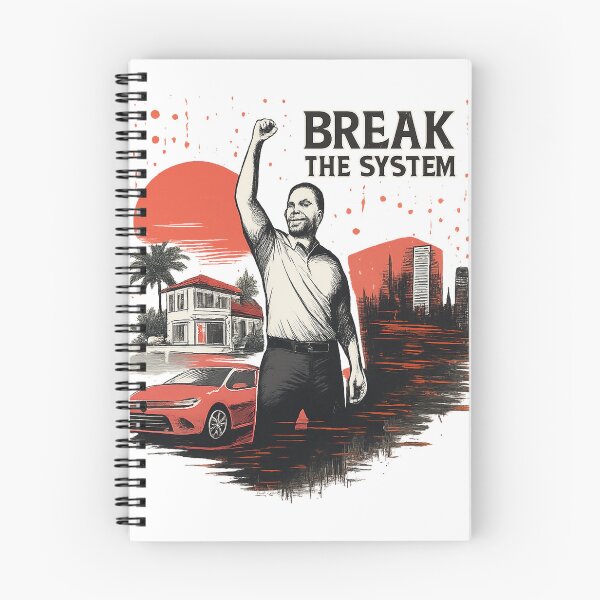 Item preview, BREAK THE SYSTEM designed and sold by Chroma Myst.