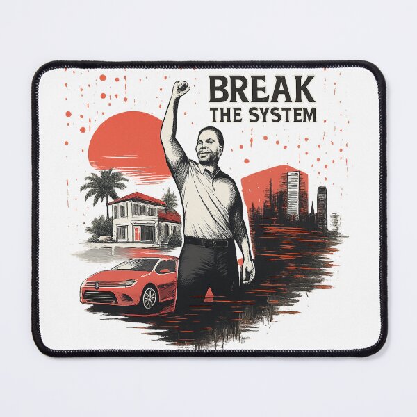 Item preview, BREAK THE SYSTEM designed and sold by Chroma Myst.