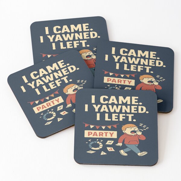 Item preview, I Came. I Yawned. I Left. designed and sold by CyangProduct.