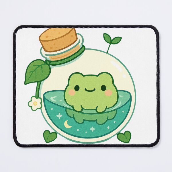 Item preview, Starry Jar Frog designed and sold by moodfrog-shop.
