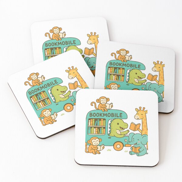 Item preview, dinosaur with Book Dino Bookmobile designed and sold by Uglyandcute.