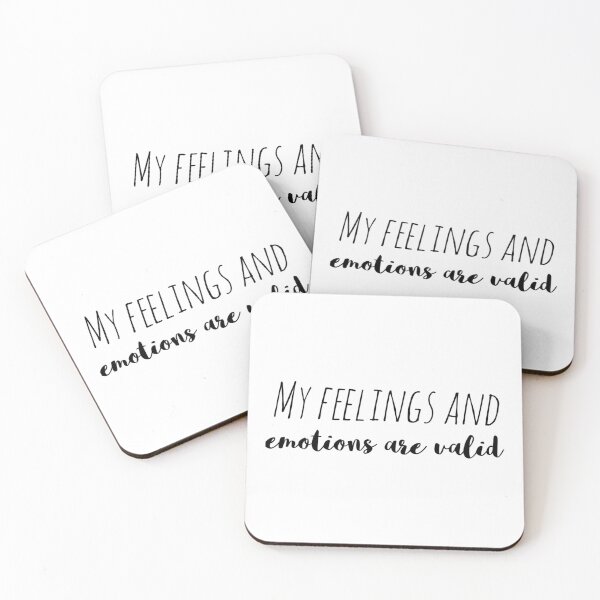 Item preview, My Feelings and Emotions Are Valid – Affirmation – Emotional Awareness Quote designed and sold by Camila  Ardila.