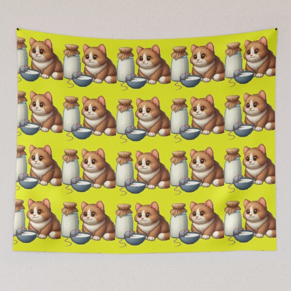 Item preview,  An Unlikely Friendship: Kitten and Mouse Sharing Milk designed and sold by IraBum.