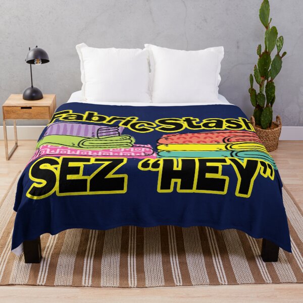 Item preview, Funny sewing seamstress fabric stash says hey crafts hoarding designed and sold by BigMRanch.