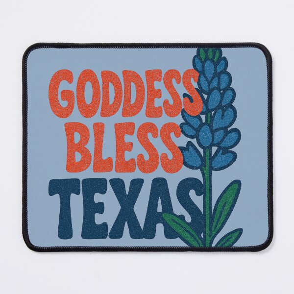 Item preview, Goddess Bless Texas designed and sold by FrictionMaxxing.