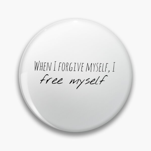 Item preview, When I Forgive Myself, I Free Myself – Affirmation – Healing Typography designed and sold by Camila  Ardila.
