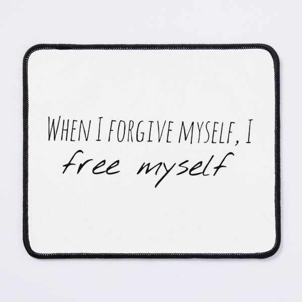 Item preview, When I Forgive Myself, I Free Myself – Affirmation – Healing Typography designed and sold by Camila Ardila.