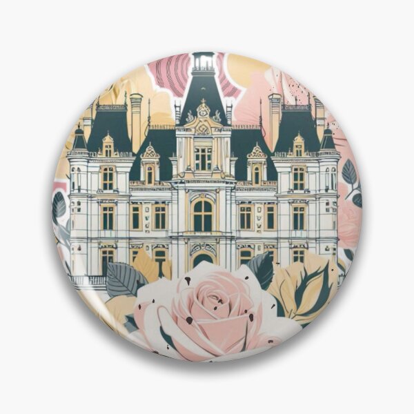 Item preview, French Castle - Modern Chateaucore Aesthetic Wall Art designed and sold by Sugar Wisdom .