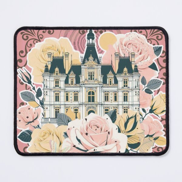 Item preview, French Castle - Modern Chateaucore Aesthetic Wall Art designed and sold by Sugar Wisdom .