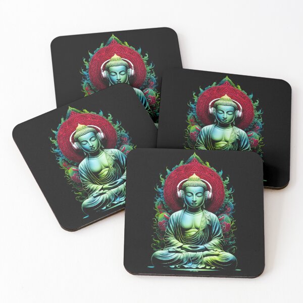 Item preview, Colorful Musical Buddha designed and sold by fabiandesigns88.