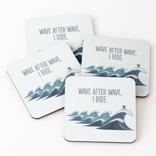 Item preview, Wave after wave, I ride designed and sold by Amir Faysal.