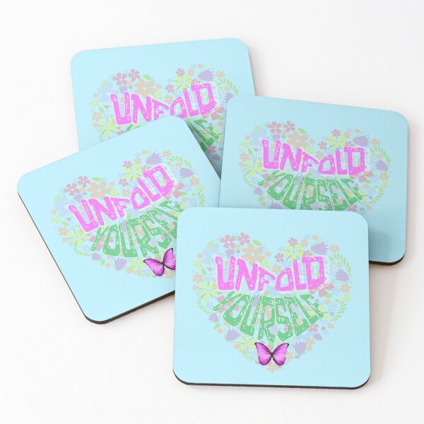 Item preview, Unfold Yourself – Butterfly & Floral Heart design designed and sold by SR-Soulprints.