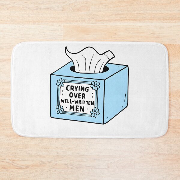 Item preview, Crying Over Well Written Men designed and sold by Jaspersdigitalart.