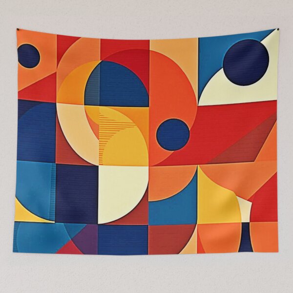 Item preview, Geometric Harmony: Artful Design designed and sold by Health And Fitness Posts e-Store.
