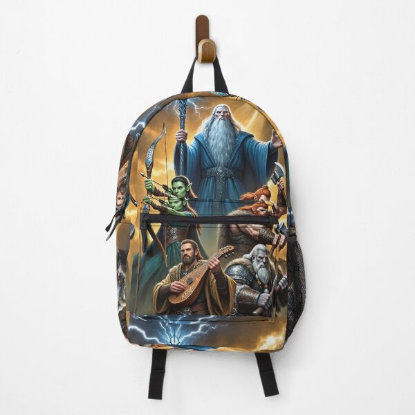 Item preview, 'The Dungeon Party' fantasy illustration designed and sold by Vintage Designs +.