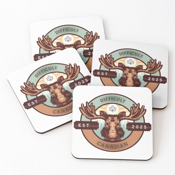 Item preview, Difficult Canadian Moose 1 designed and sold by Alexander Addams.