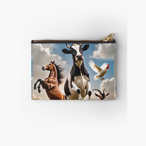 Item preview,  Let's farm dynamic farm animals poster designed and sold by Vintage Designs +.