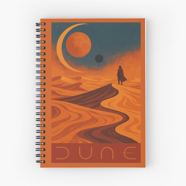Item preview, Desert Wanderer – Retro-Futurist Poster & Cosmic Minimalism designed and sold by LoomisDreams.