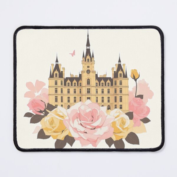 Item preview, Minimalist French Castle - Modern Chateaucore Aesthetic Wall Art designed and sold by Sugar Wisdom .