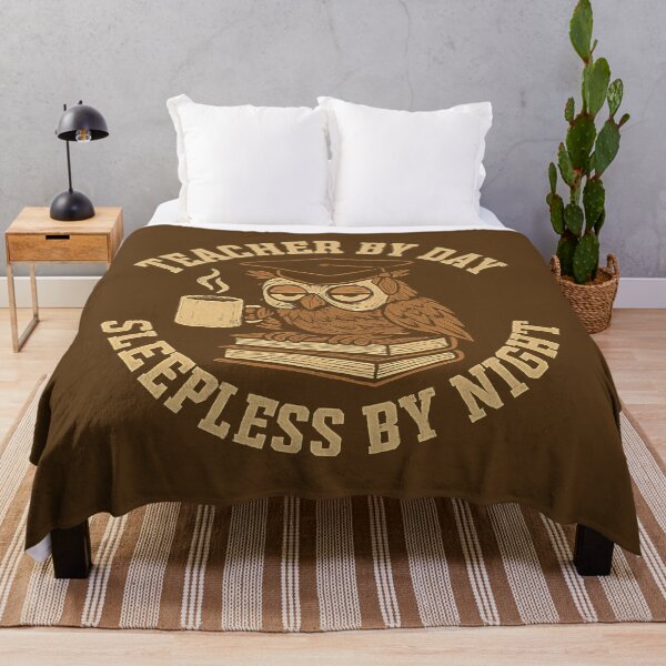 Item preview, Teacher By Day Sleepless By Night designed and sold by Alema Art.