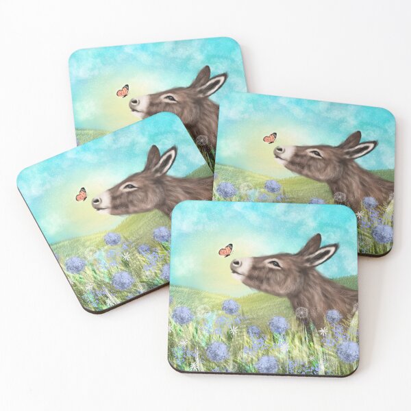 Item preview, Donkey & Butterfly designed and sold by LiaContrinoArt.