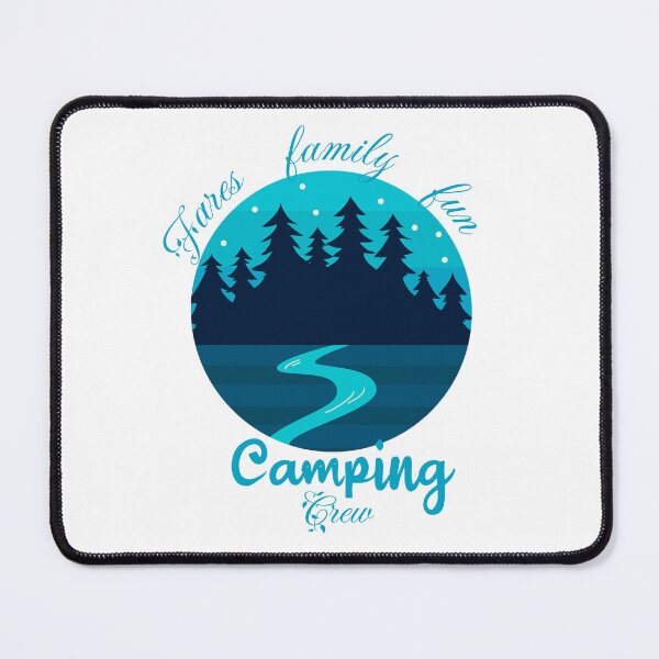 Item preview, “Camping Crew – Fires, Family, Fun” designed and sold by Soukito.