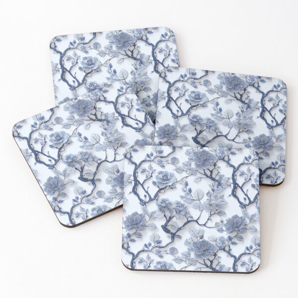 Item preview, Porcelain Petals: Delft Blossom Vines designed and sold by House of Blue.
