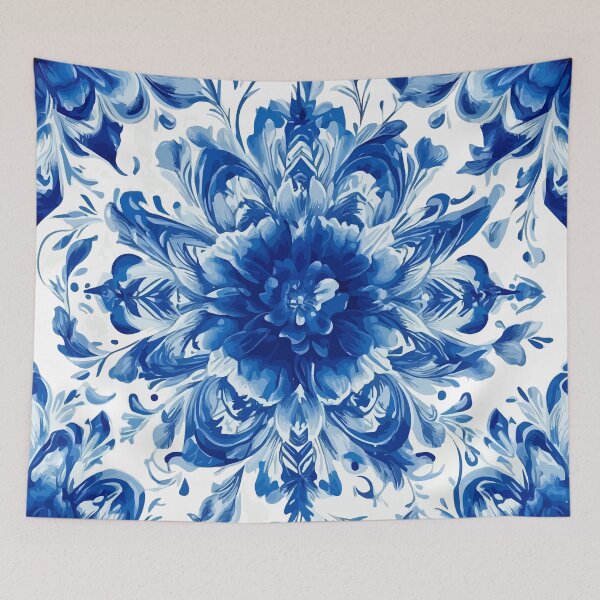 Item preview, Gzhel Russian ornament Watercolor designed and sold by Grypis.
