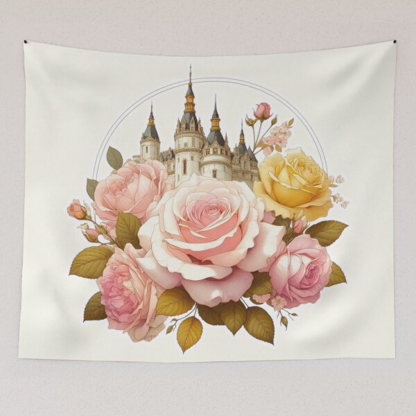 Item preview, Minimalist French Castle - Modern Chateaucore Aesthetic Wall Art designed and sold by Sugar Wisdom .